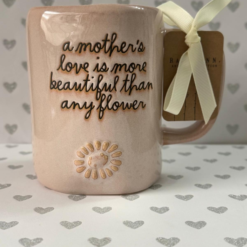 Rae Dunn Cream Mug - A Mother's Love